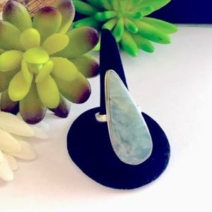 Aquamarine Gemstone Handmade Silver Ring